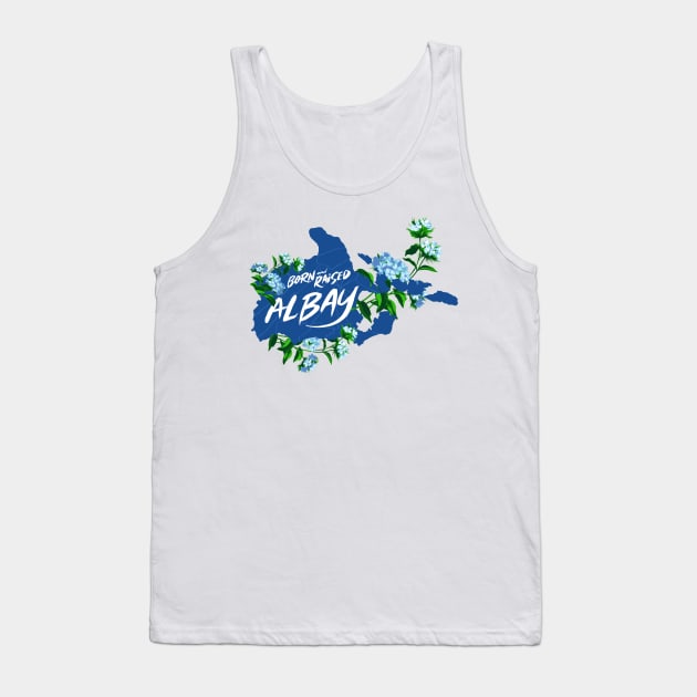 Born and Raised - Albay, Philippines (Blue) Tank Top by pinoytee